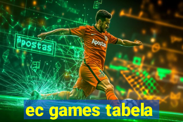 ec games tabela